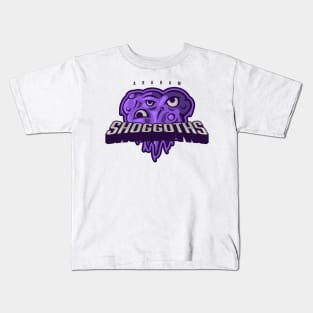 Arkham Shoggoths | HP Lovecraft Sports Kids T-Shirt